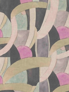 Tapeta na zeď ANNA and ANDREA, akvarel černá Tapeta na zeď ANNA and ANDREA, akvarel černá