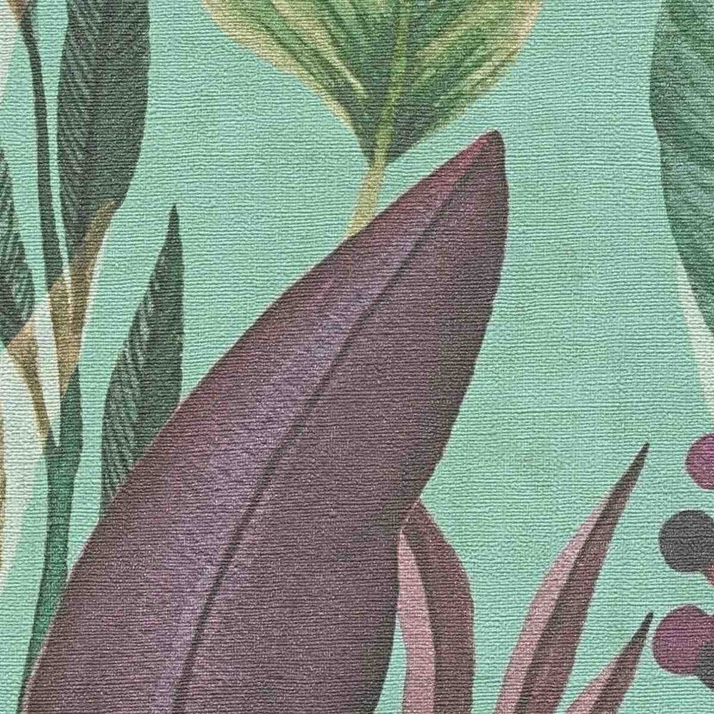 Tapeta na zeď ANNA and ANDREA, jungle modrá Tapeta na zeď ANNA and ANDREA, jungle modrá