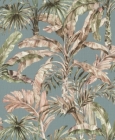 Tapeta Rasch FLORENTINE 3, palmy růžová