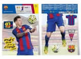 Samolepky do dětského pokoje, FC Barcelona, Lionel Messi