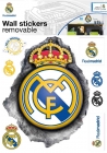 Samolepky do dětského pokoje, fotbalový znak Real Madrid
