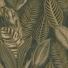 Tapeta na zeď AFRICAN QUEEN III Rasch, Exotic leaf zelená