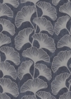 Luxusní tapety Erismann Carat Ginkgo černá