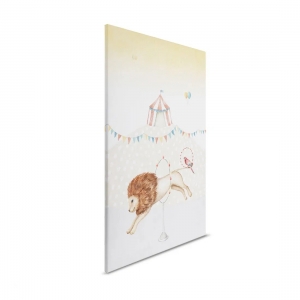 Dětský obraz na plátně Lilly and Luis Lev