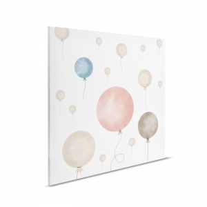 Dětský obraz na plátně Lilly & Luis – pastelové balónky